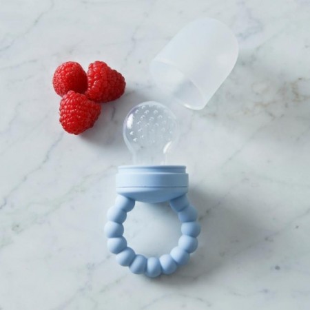 Bubble fruit feeder, pale blue, Jack o Juno 