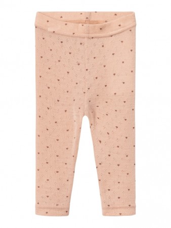Nava wool leggings baby, rugby tan, Lil Atelier