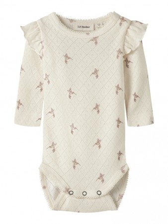Rachello slim body, turtledove/bird, Lil Atelier