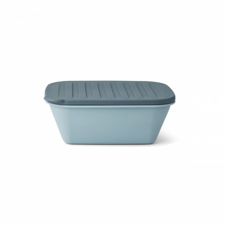 Franklin foldable lunch box, sea blue/whale blue mix, Liewood