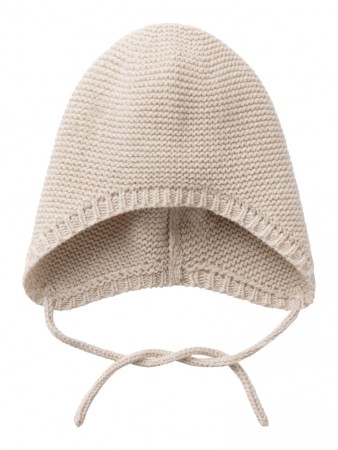 Gene mio knit hat, sandshell melange, Lil Atelier