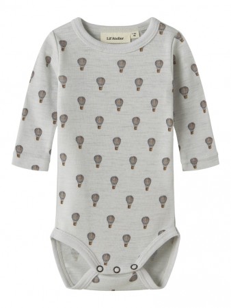 Noel wool slim body, oyster mushroom/air balloon, Lil Atelier
