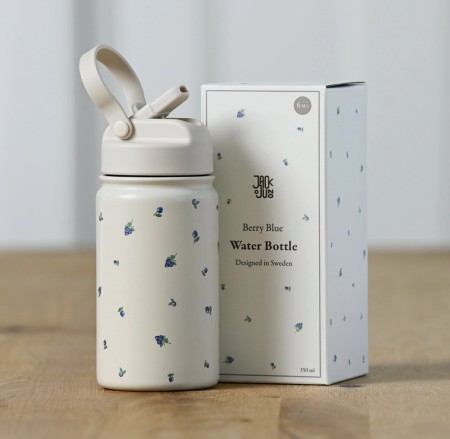Berry blue water bottle, Jack o Juno