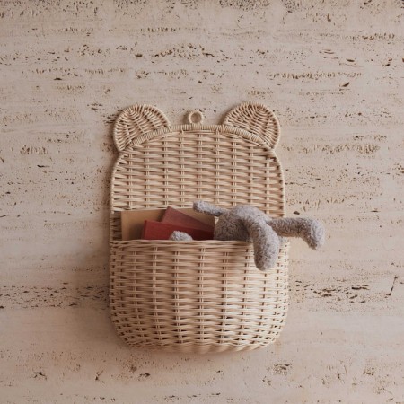 Iben wall basket, natural, Liewood