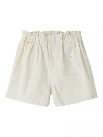 Hosa loose shorts, coconut milk, Lil Atelier