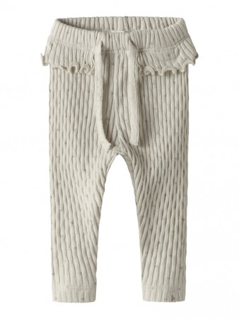 Fiducia slim leggings, turtledove, Lil Atelier