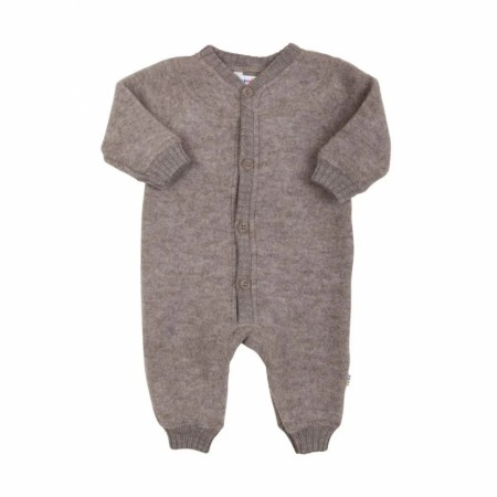 Heldress ullfleece, sesame melange, Joha