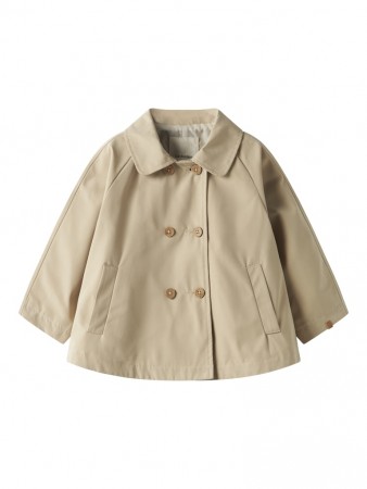 Lamadelin loose long jacket, safari, Lil Atelier