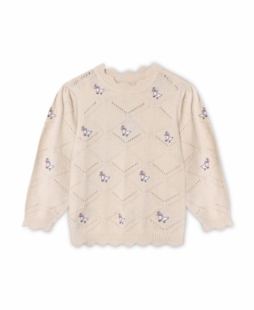 Alon goose pullover, sandshell, Fliink 