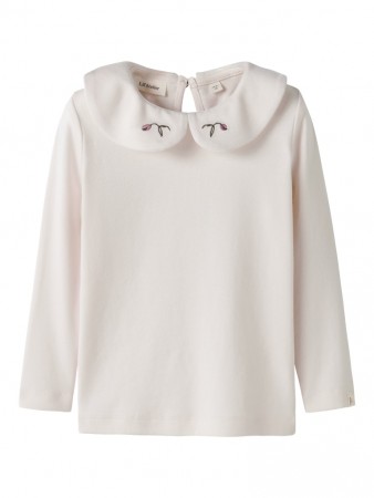 Fundo emb slim top, almost mauve, Lil Atelier