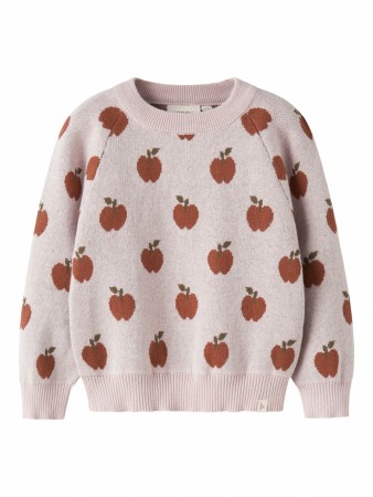 Lulio knit, hushed violet, Lil Atelier