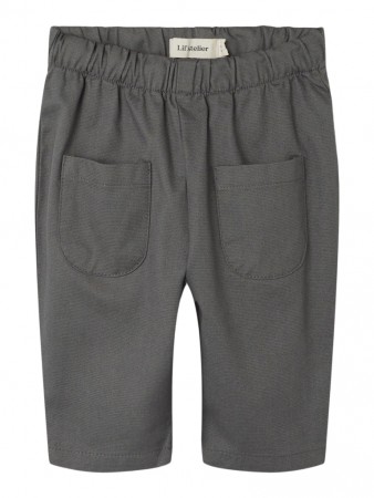 Ben loose thady pants baby, pewter, Lil Atelier