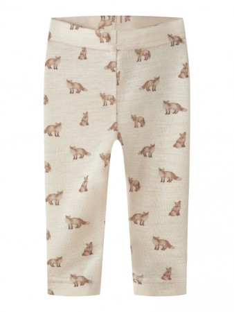 Nalu wo/mo slim leggings baby, turtledove/fox, Lil Atelier