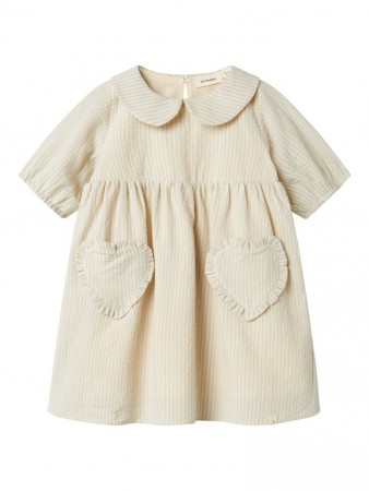 Folly loose dress, vapor blue, Lil Atelier