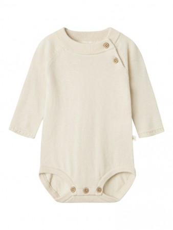 Nord knit body, turtledove/melange, Lil Atelier 