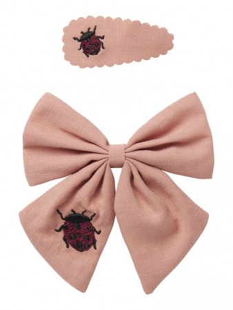 Lilja 2-pack hair clips, misty rose, Lil Atelier