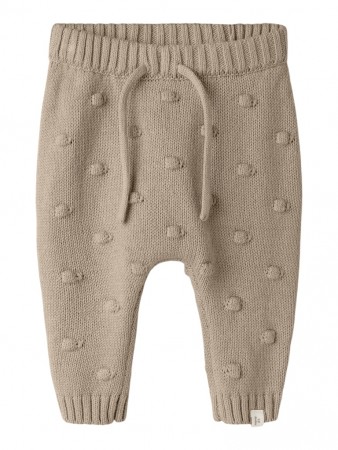 Gable knit pant baby, Oxford tan, Lil Atelier