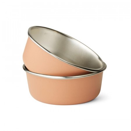 Edgar bowl 2-pack stainless steel, tuscany rose, Liewood
