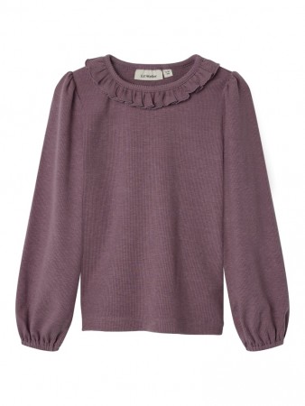 Darla slim top, nostalgia rose/melange, Lil Atelier