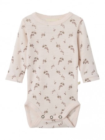 Noel nia slim body wool, berry, Lil Atelier 