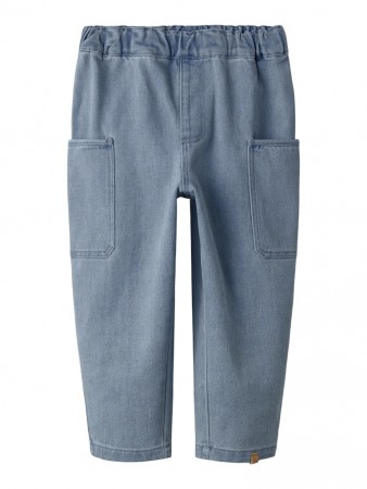 Lulia baggy denim jeans, medium blue, Lil Atelier