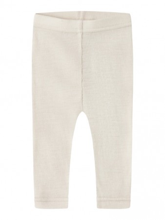 Nalu rib wo/mo slim leggings baby, turtledove, Lil Atelier
