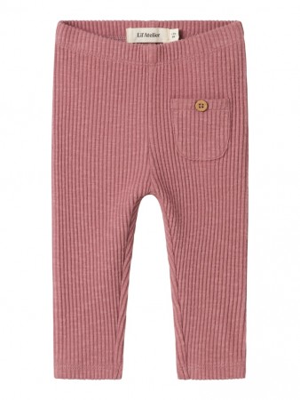 Raja sky slim leggings baby, nostalgia rose, Lil Atelier
