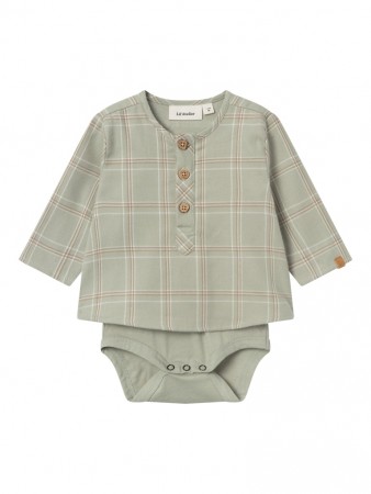Odo body shirt, seagrass, Lil Atelier