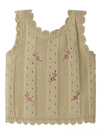 Halyn strap knit top, Mojave desert, Lil Atelier