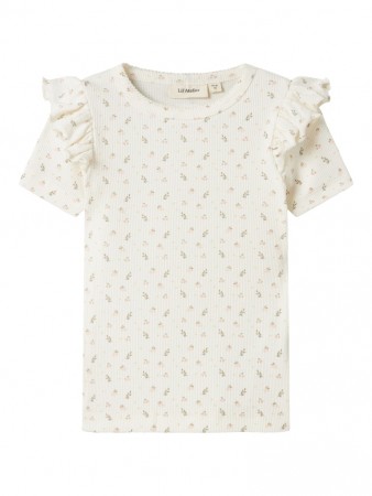 Gago slim top, coconut milk, Lil Atelier