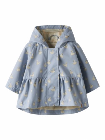 Gudrun jacket baby, zen blue/swan, Lil Atelier