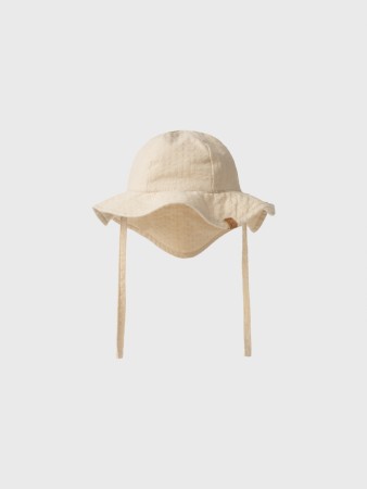 Homan hat baby, bleached sand, Lil Atelier