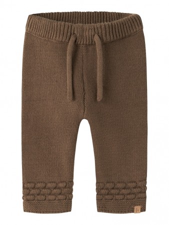 Nobir loose knit pant, teak, Lil Atelier