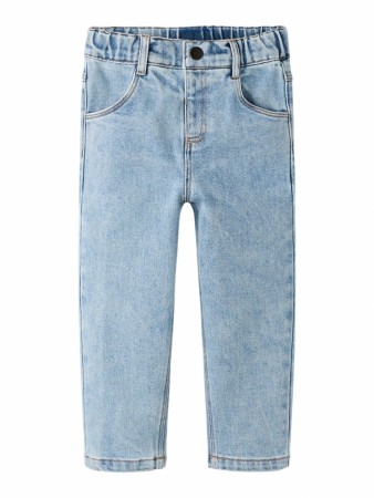 Darlee loose jeans, medium blue denim, Lil Atelier