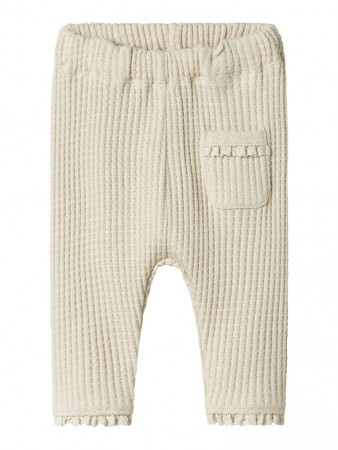 Osanne slim leggings baby, turtledove, Lil Atelier