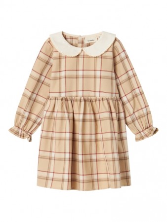 Sevena dress, warm sand, Lil Atelier