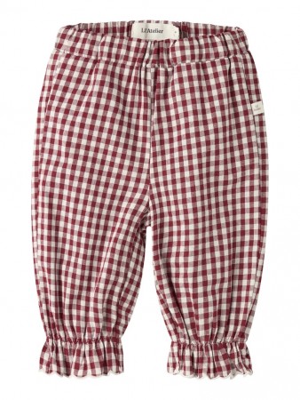 Roanne loose pant baby, biking red, Lil Atelier