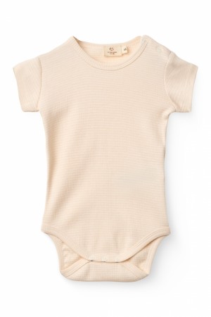 Stripe modal rib body, dusty rose, Copenhagen colors