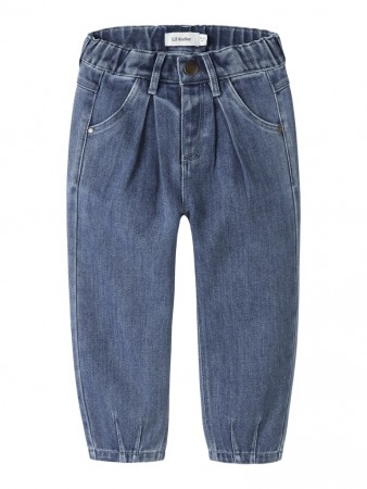 Obello baggy jeans, dark blue denim, Lil Atelier