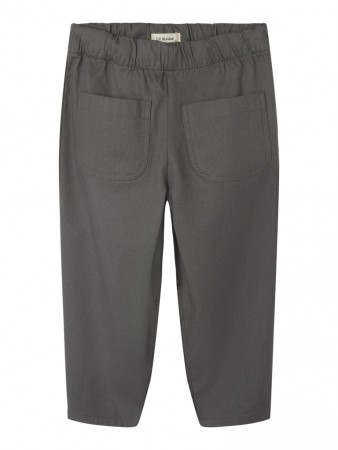 Ben loose thady pants, pewter, Lil Atelier