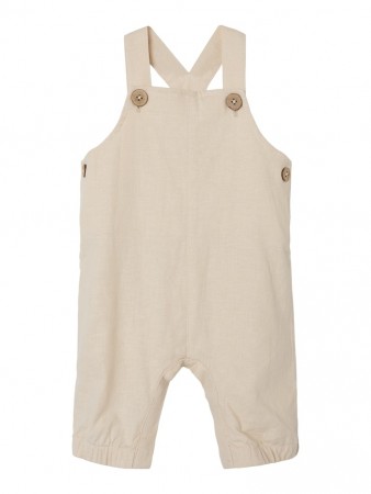 Felix overall, bleached sand, Lil Atelier