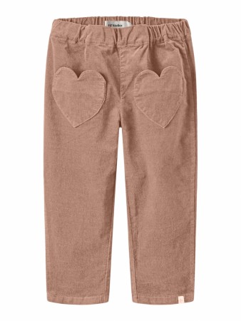 Somba loose cord pant, roebuck, Lil Atelier