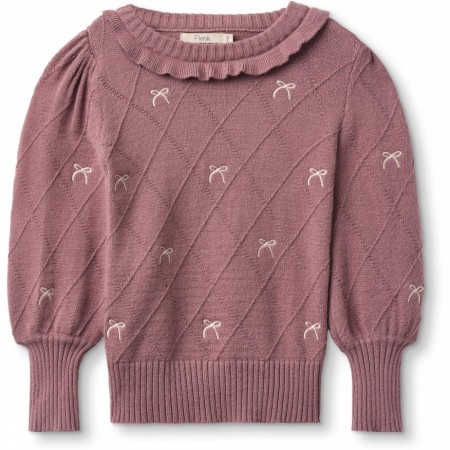 Alon bow blouse, ash rose, Fliink