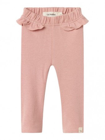 Lalo tip slim leggings baby, misty rose, Lil Atelier