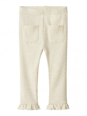 Darla slim leggings baby, turtledove/melange, Lil Atelier