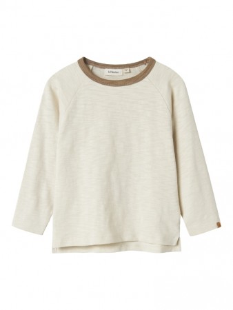 Orville loose top, turtledove, Lil Atelier