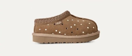 Ugg tasman toddler shiny dots, chestnut
