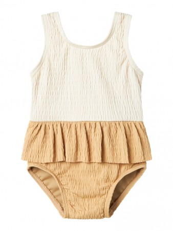 Fauce swimsuit, taos taupe, Lil Atelier