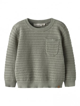 Thunder knit, sea grass, Lil Atelier 