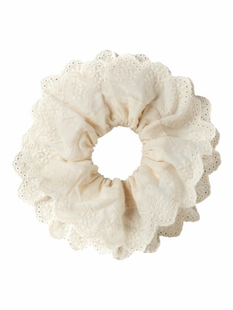 Frida hair scrunchie, coconut milk, Lil Atelier